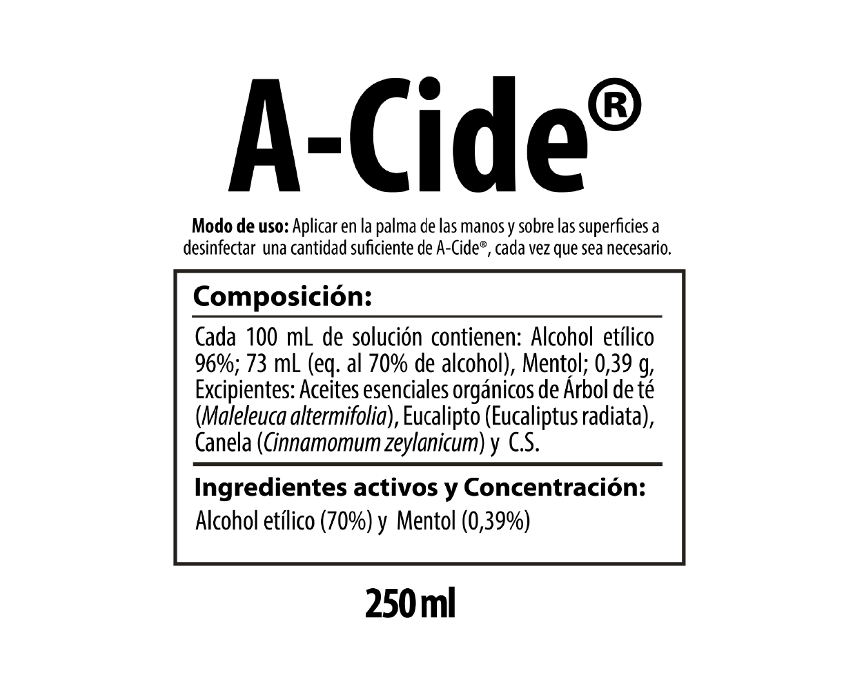 A-CIDE 250 ML