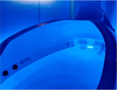 Cabina de flotacion y privacion sensorial en bogota